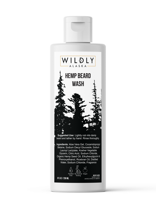 Aloe + Hemp Beard Wash - Wildly Alaska 