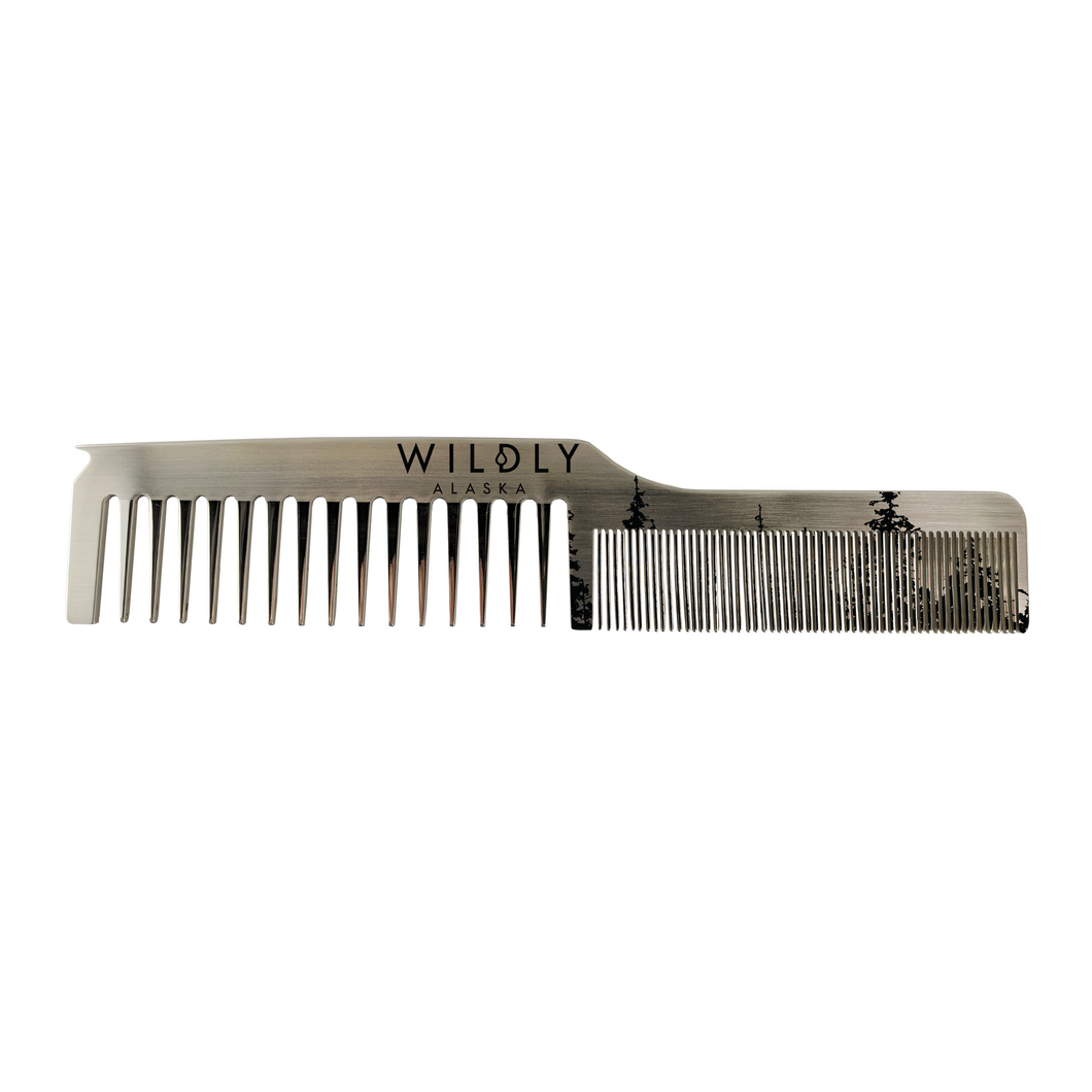Dual Tooth Stainless Comb Parting Tip - Wildly Alaska 