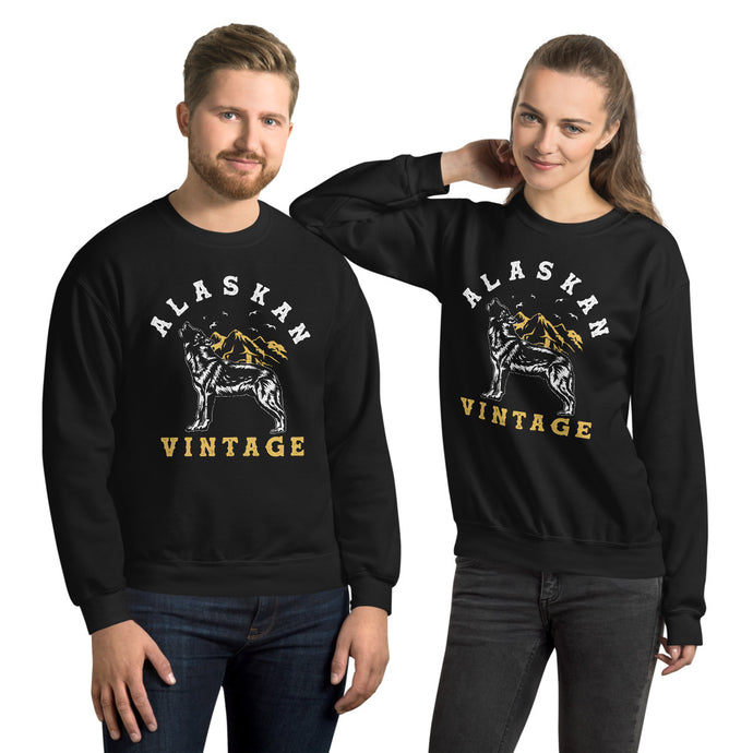 Alaska Vintage Sweatshirt - Wildly Alaska 