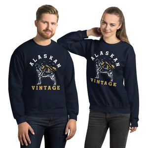 Alaska Vintage Sweatshirt - Wildly Alaska 